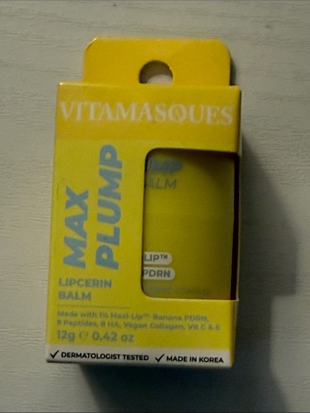 Max Plump Lip Balm – Yellow